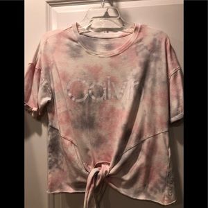 Calvin Klein Tie Dye T-Shirt XS